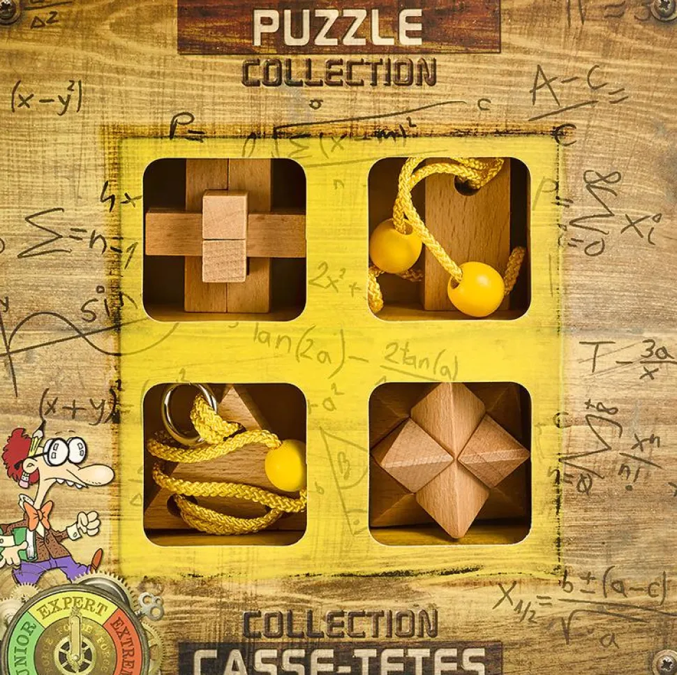 Collection wooden expert 4 set