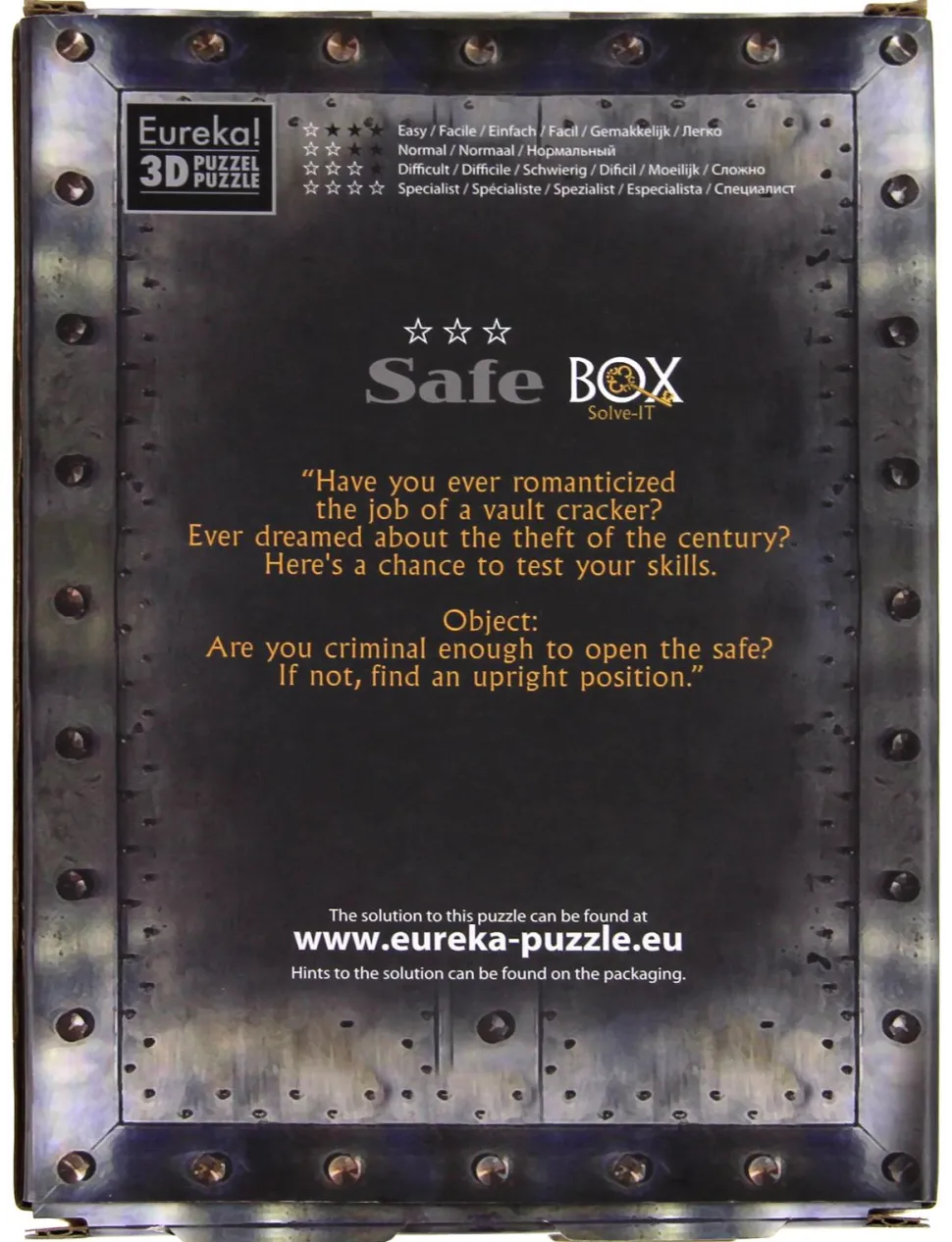 Escape Box Safe Secret