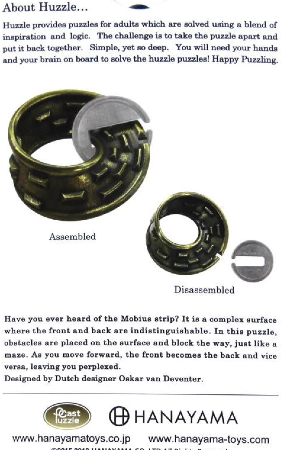 Huzzle Cast Möbius