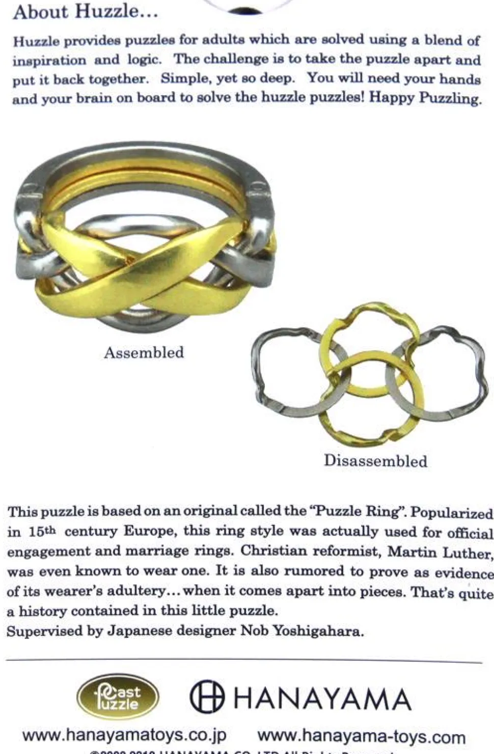 Huzzle Cast Ring