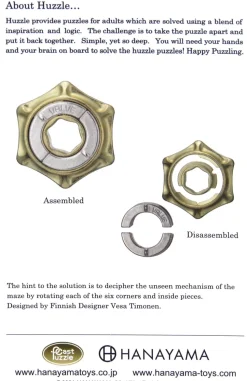 Huzzle Cast Valve