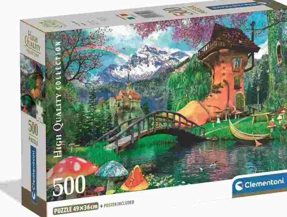 Puzzle A antiga casa de sapatos