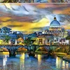 Puzzle A Basílica de São Pedro e a Ponte de Santo Ângelo