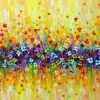Puzzle Abstração delicada em cores
