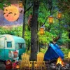 Puzzle Acampamento de verão