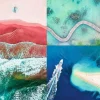 Puzzle Aerial Mindblow: sobre a água