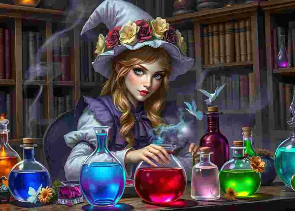 Puzzle A Fada das Poções