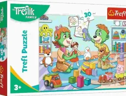 Puzzle A feliz família Trefliks