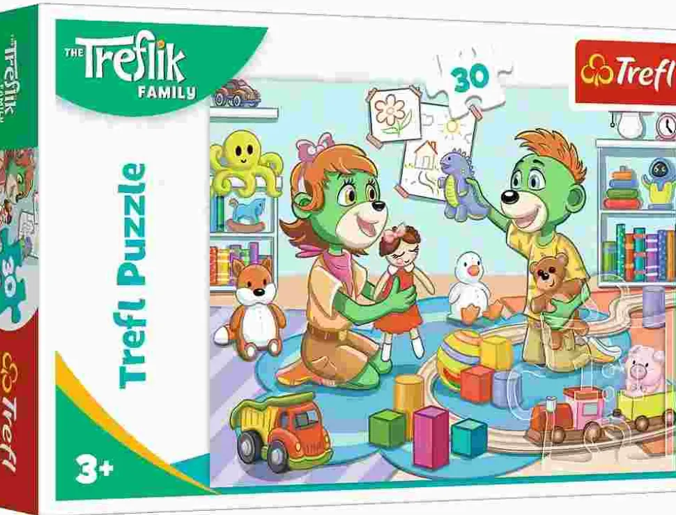 Puzzle A feliz família Trefliks