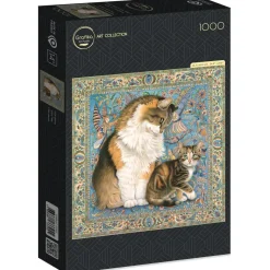 Puzzle Agneatha e Avril no tapete persa