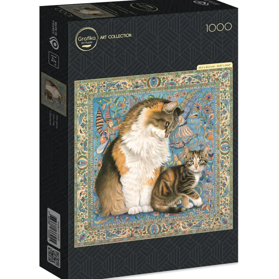 Puzzle Agneatha e Avril no tapete persa