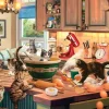 Puzzle Alcaparras de cozinha para gatinhos