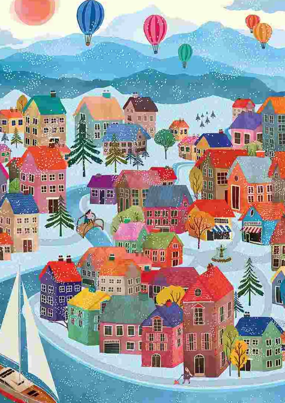 Puzzle Aldeia de Inverno