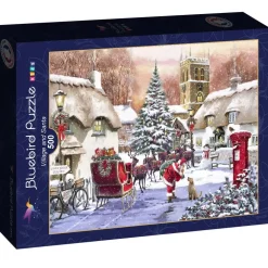Puzzle Aldeia e Papai Noel