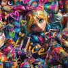 Puzzle Alice na Graffitilândia