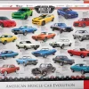 Puzzle American Muscle Car Evolution