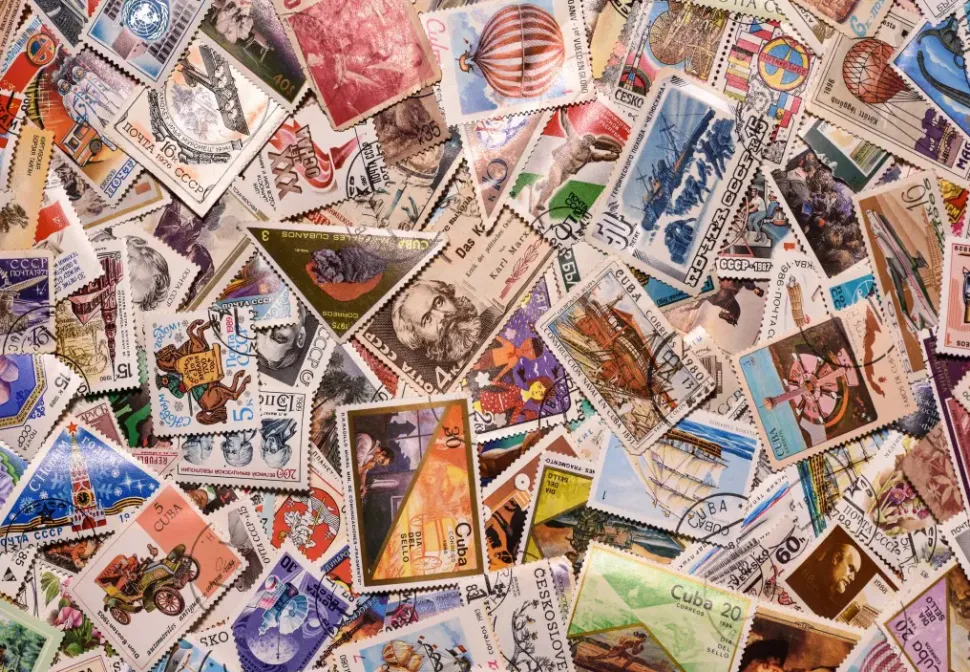 Puzzle A minha coleção de selos