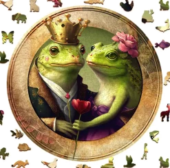 Puzzle Amor e sapos