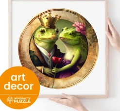 Puzzle Amor e sapos