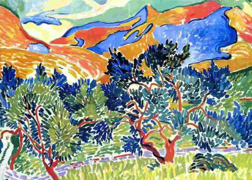 Puzzle André Derain: As Montanhas de Collioure