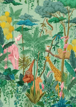 Puzzle Animais da selva