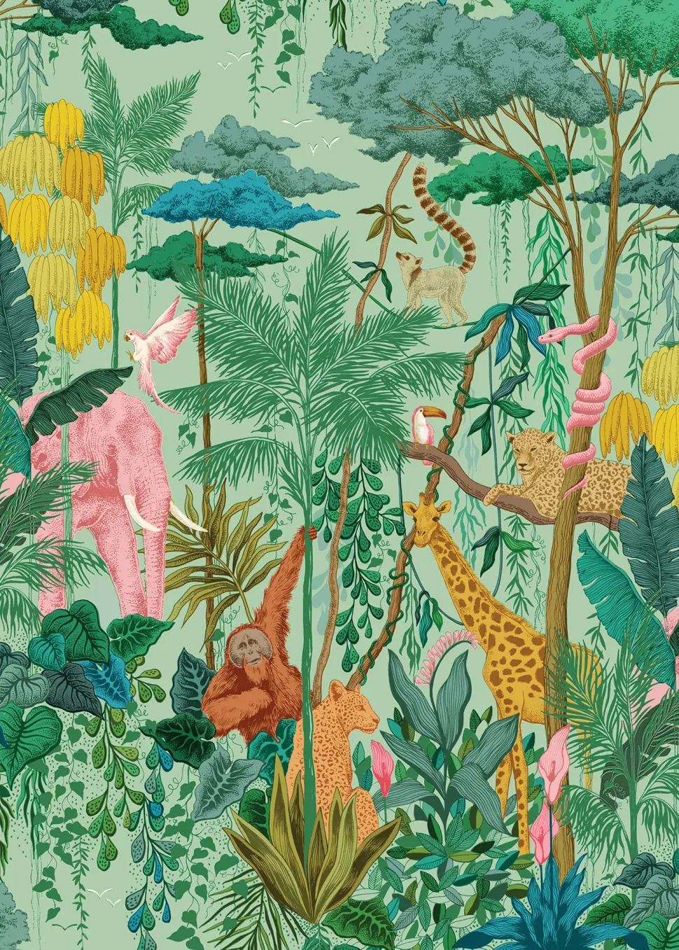 Puzzle Animais da selva