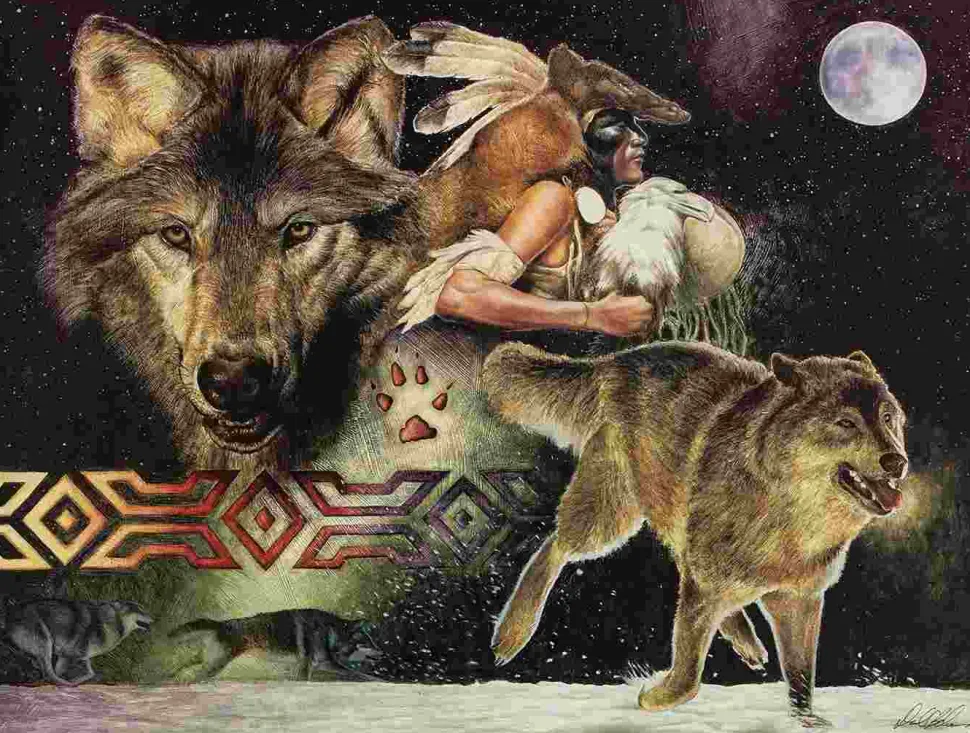 Puzzle Arapaho Lua XXL