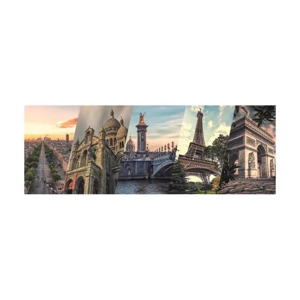 Puzzle Arquitetura da cidade da colagem de Paris