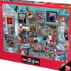 Puzzle Arte de gatos e cães