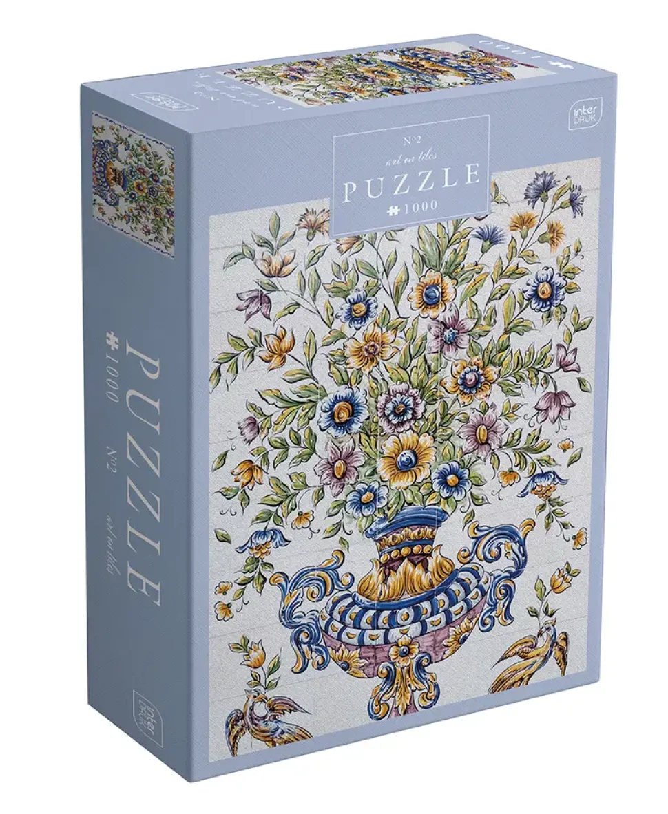 Puzzle Arte em azulejos