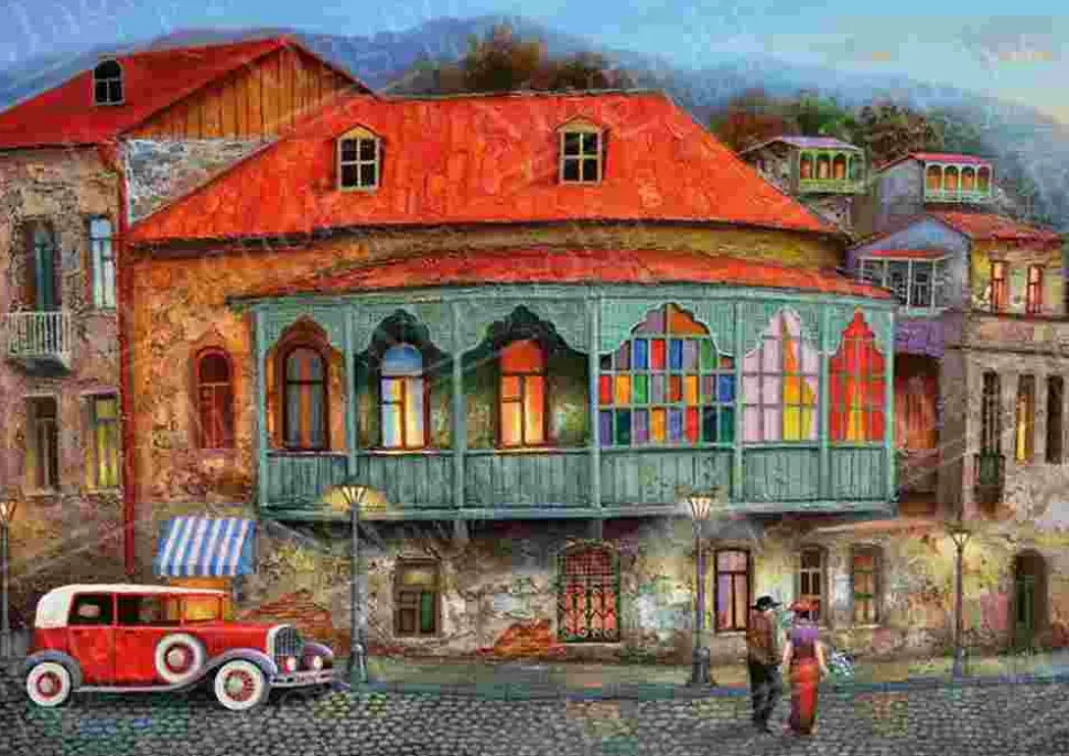 Puzzle A rua da velha Tbilisi