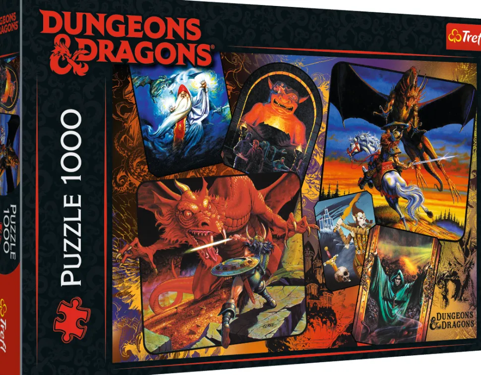 Puzzle As origens dos dragões das masmorras