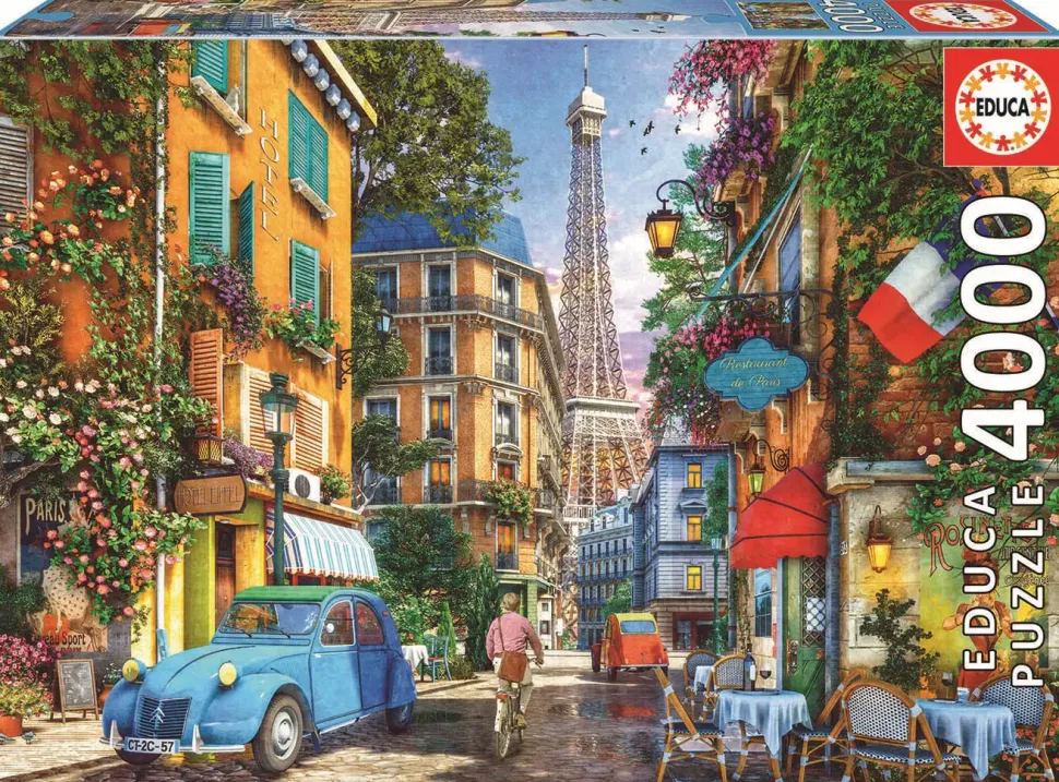 Puzzle As ruas antigas de Paris