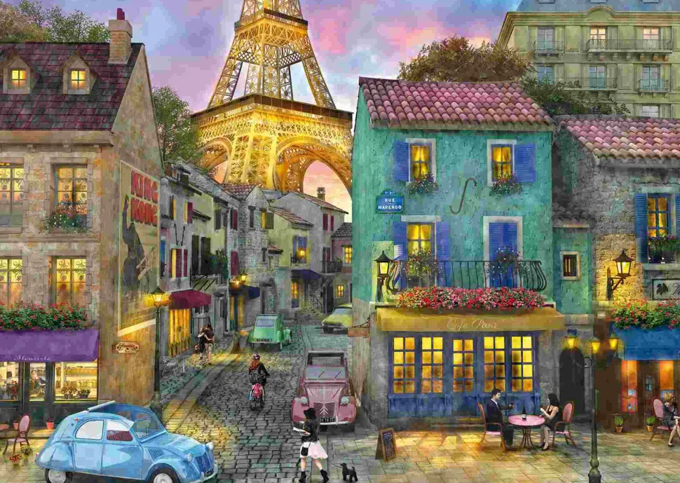 Puzzle As ruas de Paris