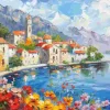 Puzzle Baía pintada XXL