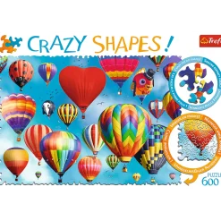 Puzzle Balões coloridos quebra-cabeça de formas loucas