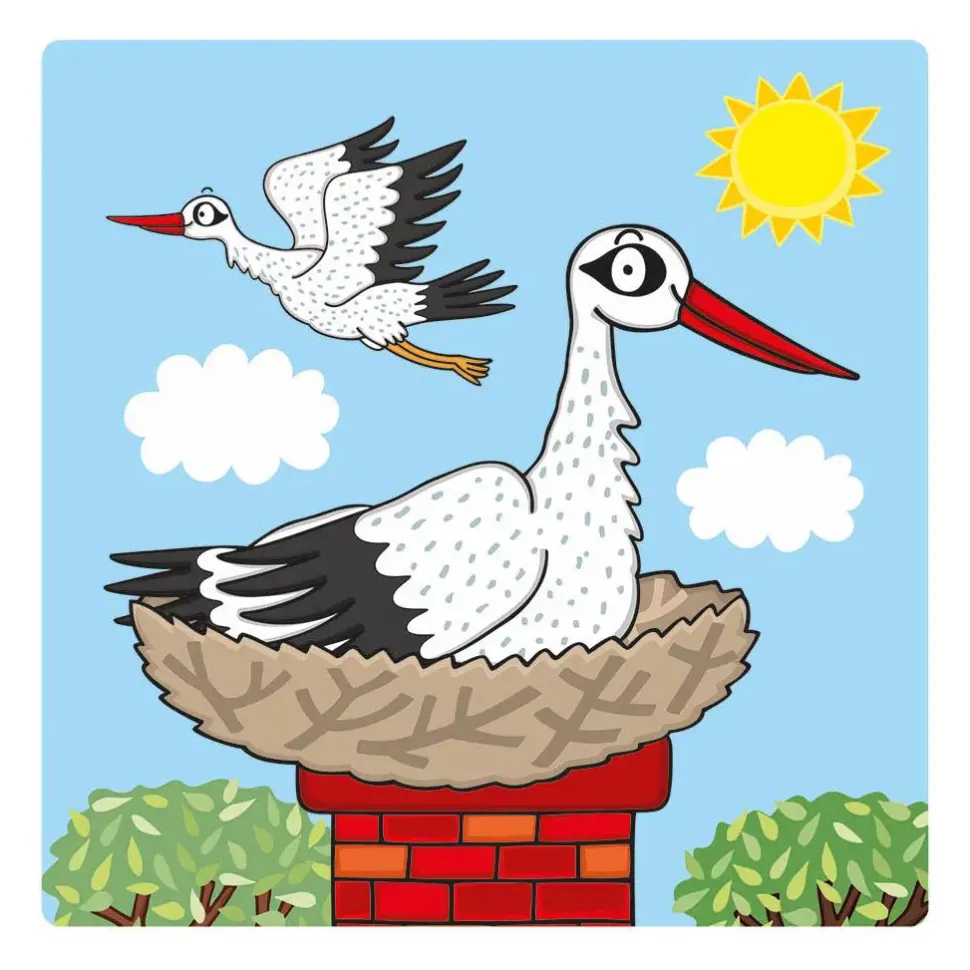 Puzzle Bebê: Onde os animais vivem