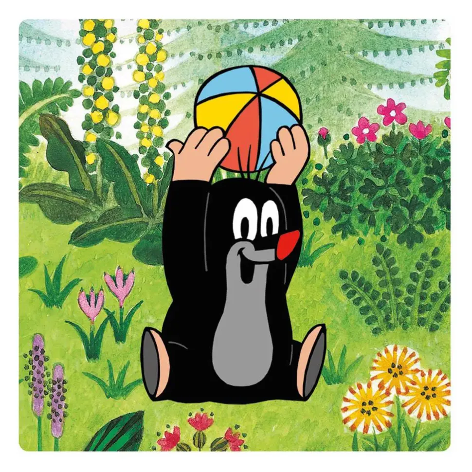 Puzzle Bebê: Toupeira no prado
