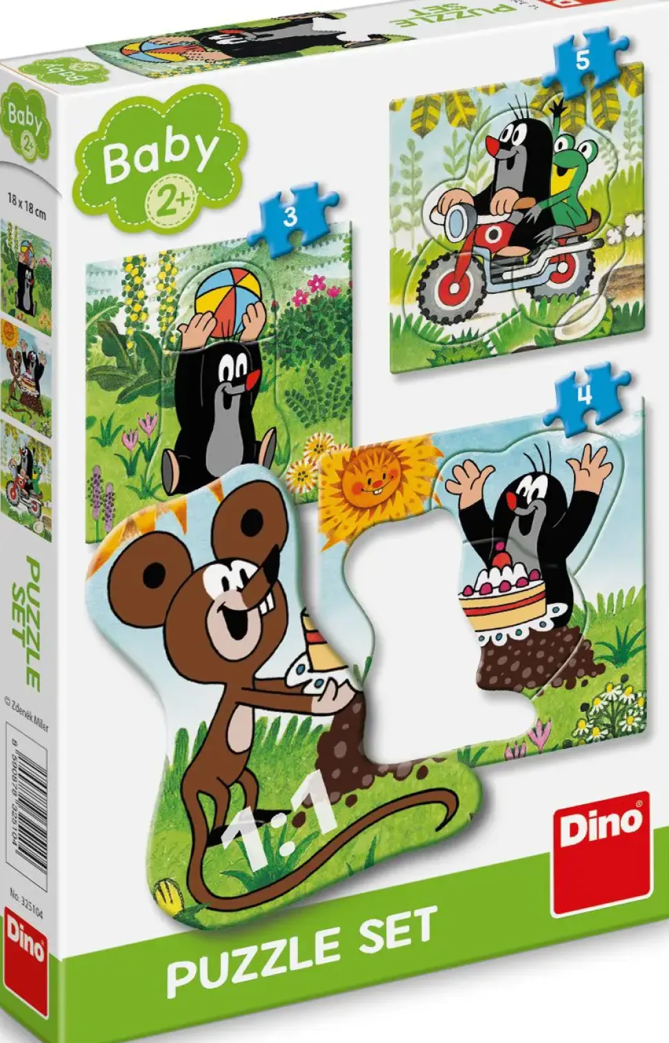 Puzzle Bebê: Toupeira no prado