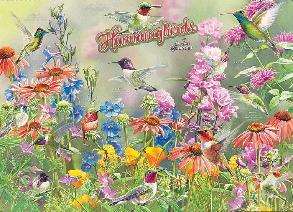 Puzzle Beija-flores