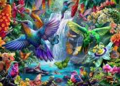 Puzzle Beija-flores tropicais