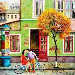 Puzzle Beijo de outono