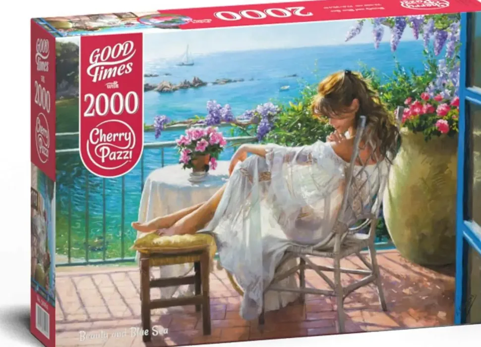 Puzzle Beleza e mar azul