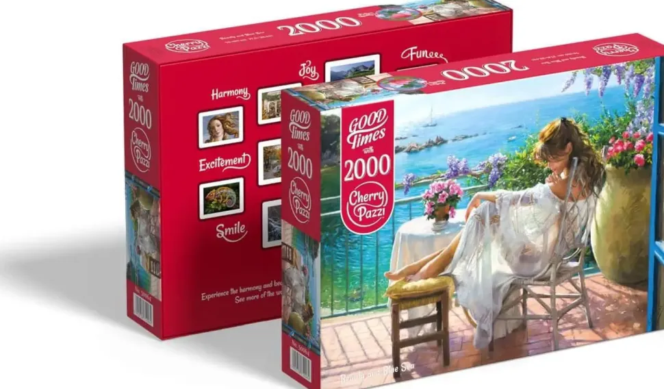 Puzzle Beleza e mar azul