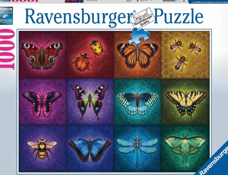Puzzle Belos insetos alados
