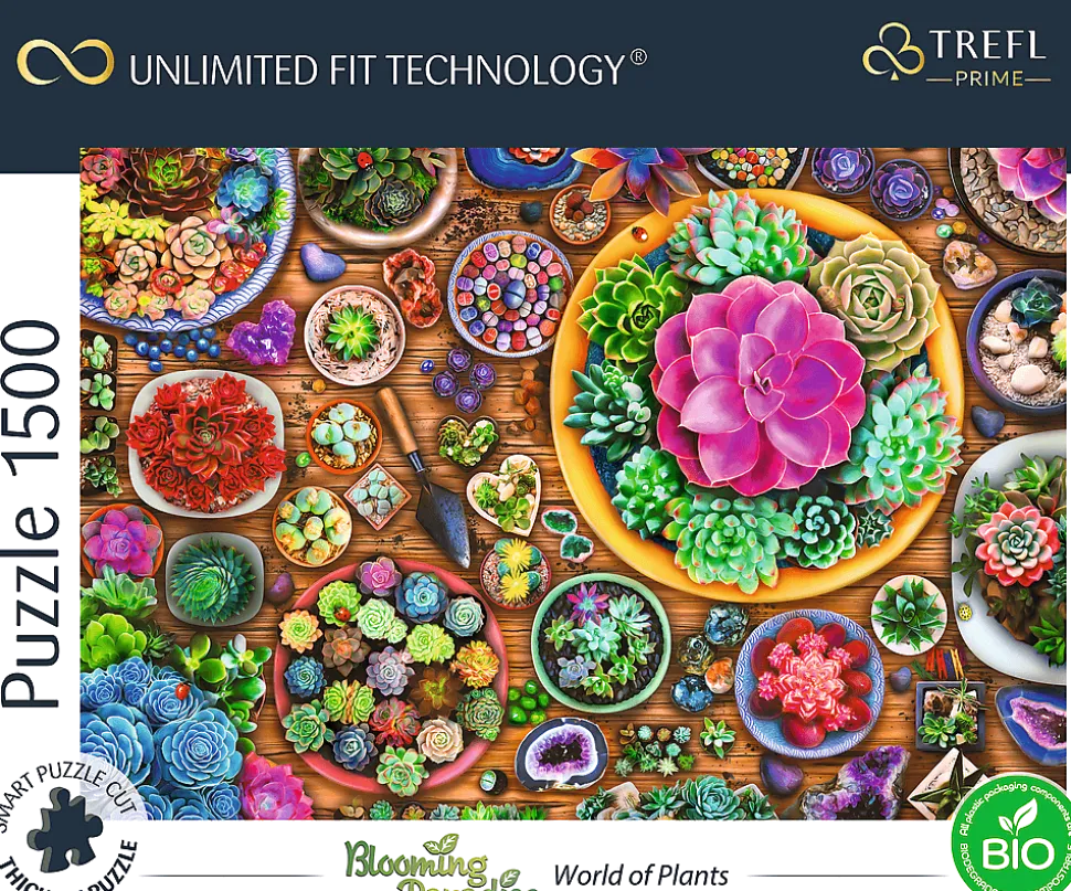 Puzzle Blooming Paradise: Mundo das Plantas UFT