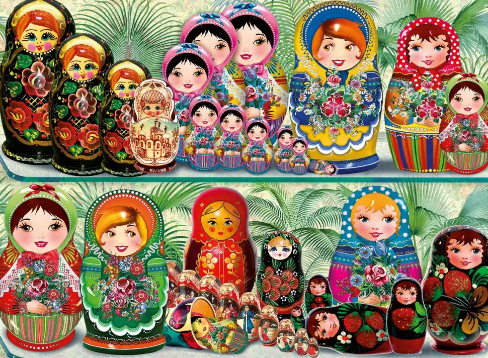 Puzzle Bonecas Matrioska
