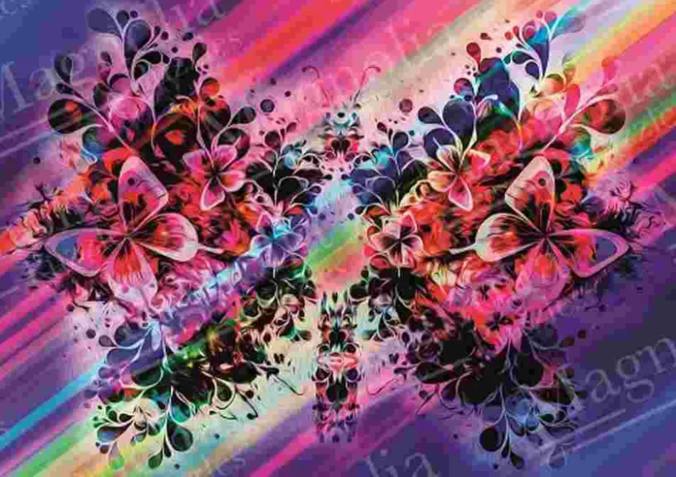 Puzzle Borboleta
