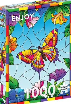 Puzzle Borboleta de Cristal