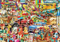 Puzzle Brinquedos retrô